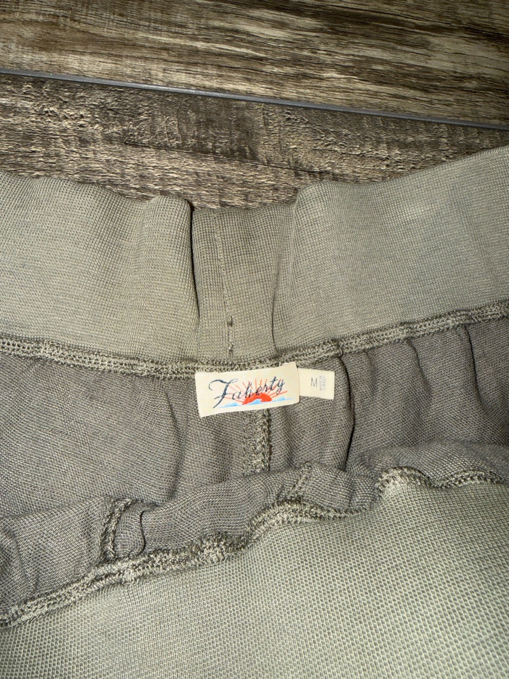 Faherty Brown Linen Shorts Medium EUC - Picture 2 of 6